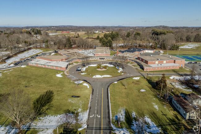 Suffield Middle School in Suffield, Connecticut.