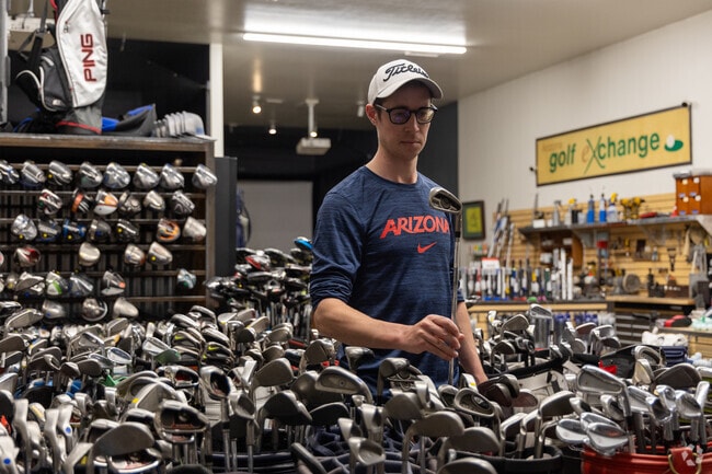 Arizona Golf Exchange & Indoor Golf has hundreds of clubs to choose from new and ol