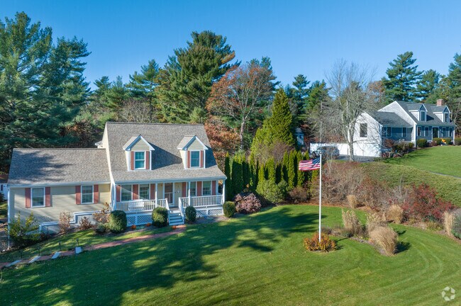 A row of Cape Cod-style homes wait in South Carver.