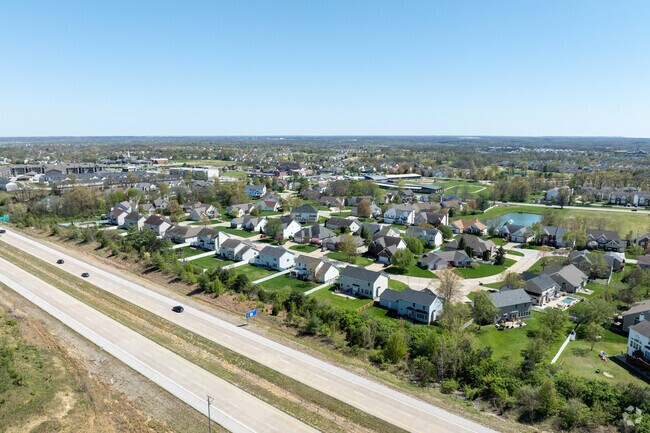 Most of Dardenne Prairie's neighborhoods are less than 20 years old.