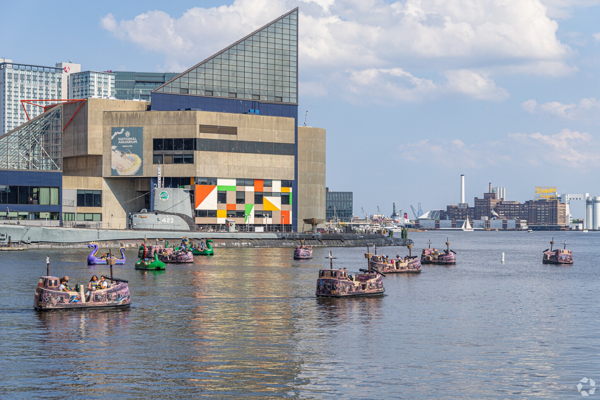 The Inner Harbor is a great spot to chill and have some fun for any local or tourist.