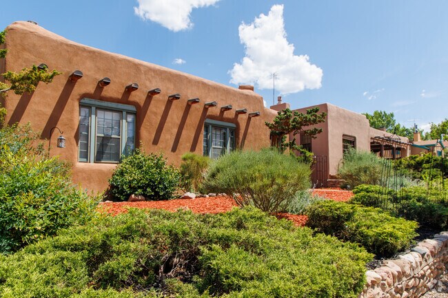 The residential streets of Don Diego are lined with unique and beautiful homes.
