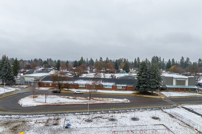 Betz Elementary offers a parking lot for visitors.
