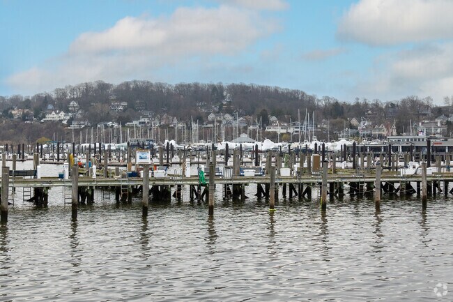 Water views abound in Atlantic Highlands creating picturesque views.