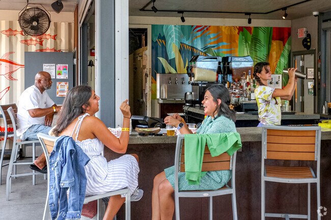 The Starland Yard in Cuyler-Brownsville is a great place with multiple restaurants.