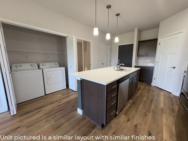 2BD Style A - Kitchen/Laundry