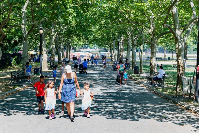 Flushing Meadows Corona Park is the best place to take a relaxing walk in Corona.