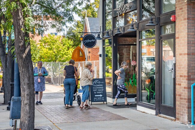Downtown Longmont, only 2 miles from Loomiller, has plenty of locally owned shops to browse.