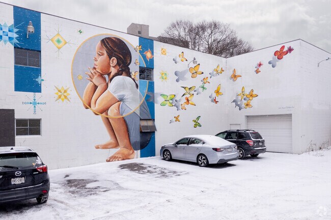 Local artists proudly display their work in Swillburg.