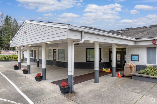 Discovery Elementary School entrance.