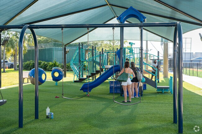 Residents in Paradise Gardens have a few parks and playgrounds to choose from.
