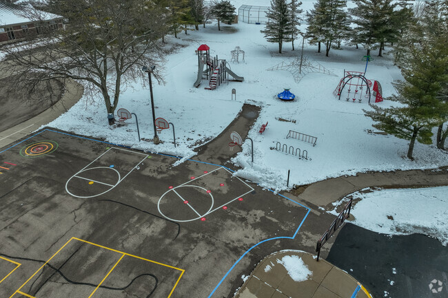 Wasco Elementary School has a small playground for students.
