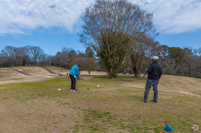 Adams Park residents can spend their day on the course at Alfred Tup Holmes Golf Course.