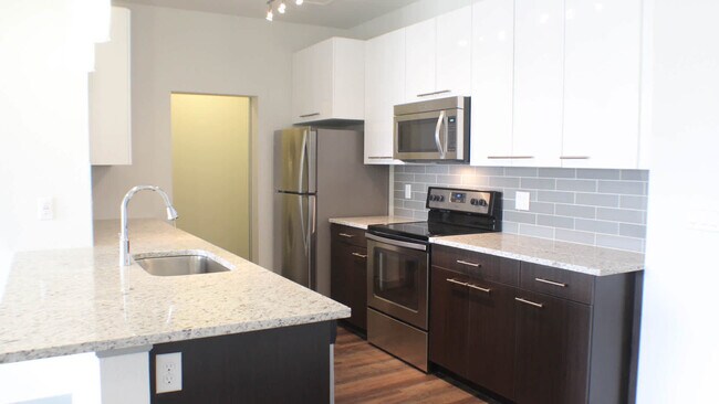 Kitchen with Stainless Steel Appliances