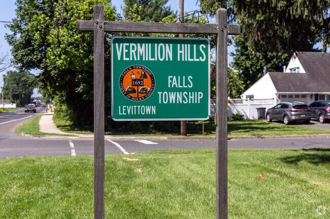 Vermilion Hills is a quiet neighborhood in Falls Township.