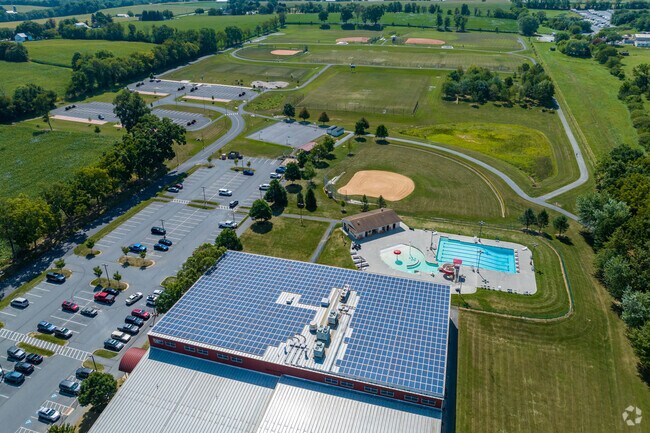 Village Park is home to a YMCA.