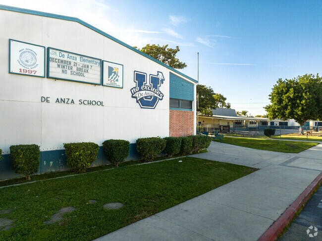 Front of school