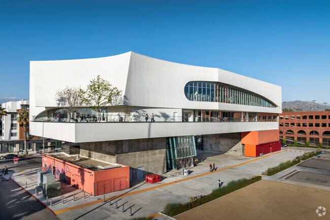 The Riverside Main Library in Downtown was built in 2021 and was designed by Johnson Favara.