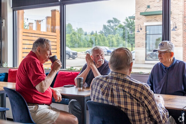 Head to Whisk Coffee and Wine Bar in Mahomet to connect with friends over coffee.