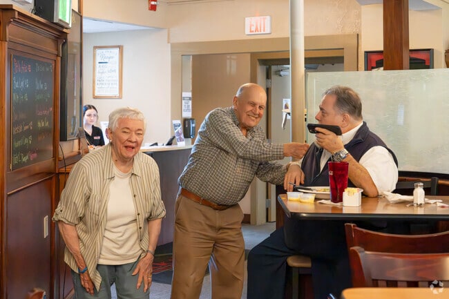 Nick and Tom's Restaurant in Mack is a friendly spot to meet new people and laugh.