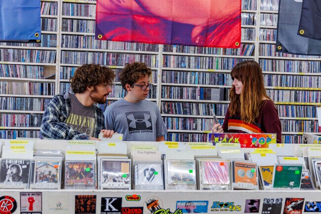 Discover rare finds and classic tunes at Ralph’s Records in University Pines.