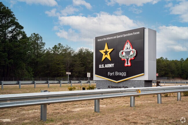 Nearby Fort Bragg makes Spout Springs a popular neighborhood to live in.