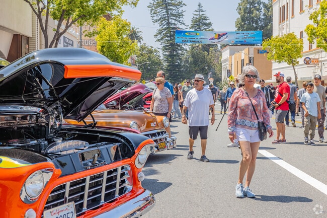 Orange Plaza Rotary Car Show is one of the biggest car shows in Orange.
