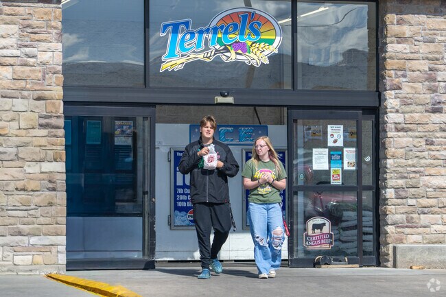 Residents frequent Terrel’s Market for their grocery and retail needs.
