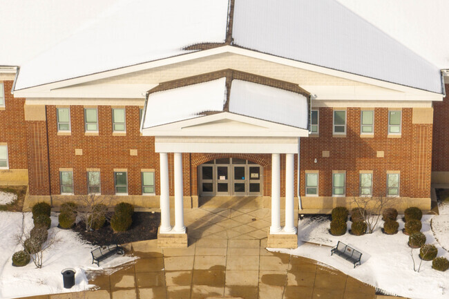 Students learn various subjects at Thomas W. Harvey High School in Painesville, Ohio.