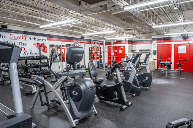 The Berwyn Heights Community Center's fitness center.