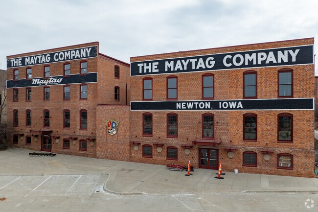 The Maytag Company built Newton into what it is today, before leaving in 2007.
