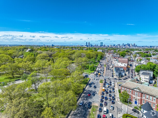 With Boston just a few miles away, Jamaica Plain is home away from home.