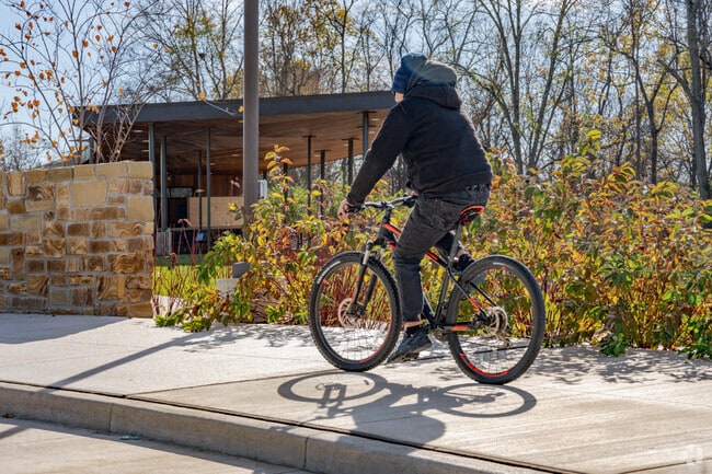 As you drive around Mack you may see people riding bicycles as a way of commuting.