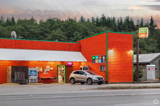 Northshore Grocery store is the nearest store near Neilton, right by Lake Quinault.