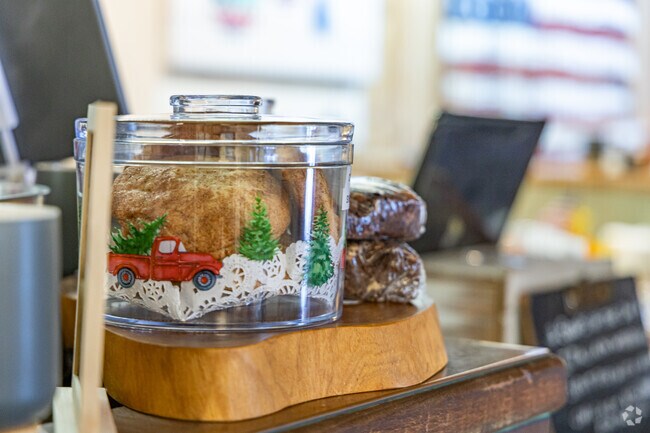 Homemade Snickerdoodle's are available for purchase at the Lake House Cafe in Andover.