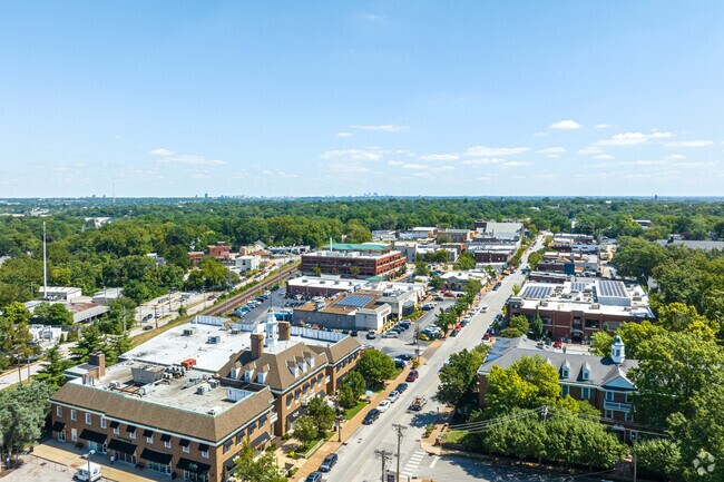 Webster Groves has its own local government and highly-rated school district.