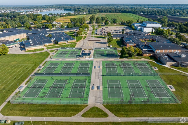 Jenison Junior High is located right next to the high school.