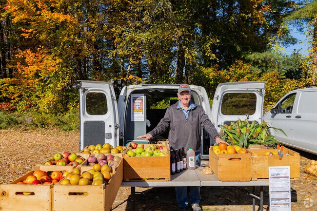 Fresh apples are a fall favorite at the Milford Farmers Market.