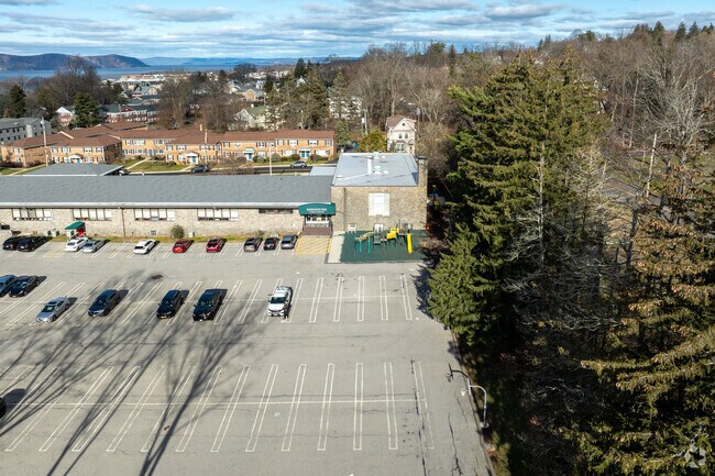 Transfiguration School has a play area for younger students.