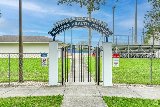 Neighborhood L is near Daytona State College's softball and soccer stadiums.