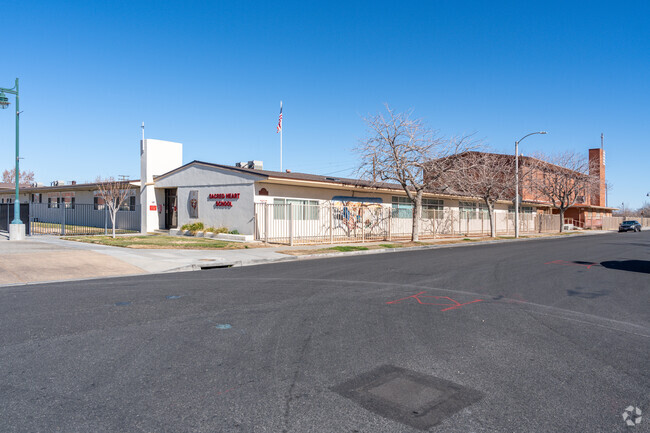 Sacred Heart Elementary serves grades Kindergarten-8.