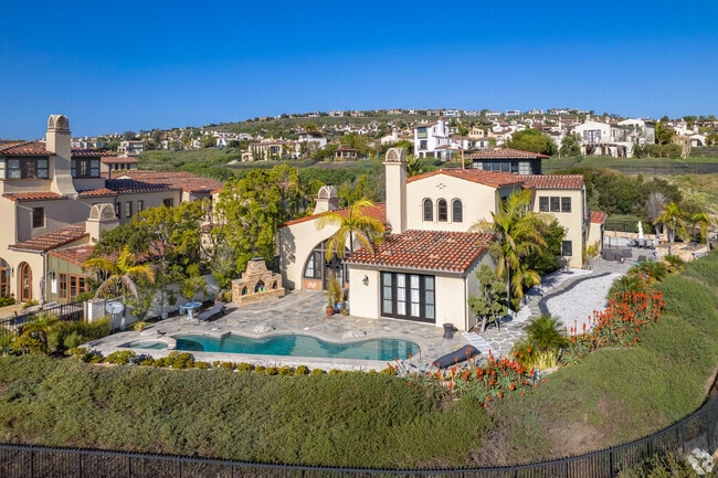Look at the beautiful landscaping at this home in Crystal Cove in Newport Beach, CA.