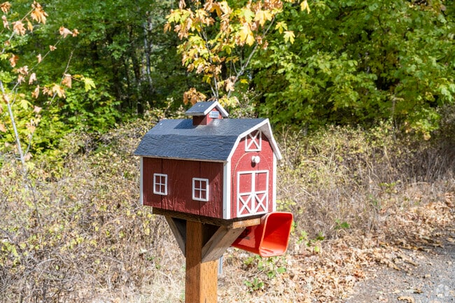 Residents like to show their creativity with their mailboxes in Sunny Valley.