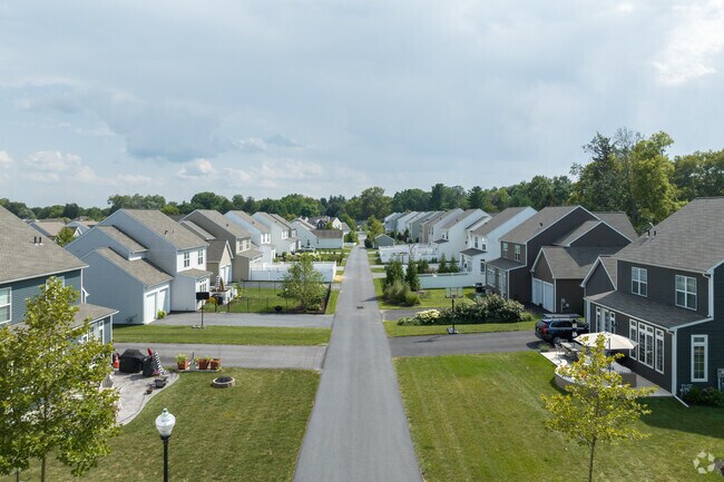 Grandview Heights has beautiful homes in and inviting setting.