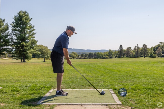 Tee off at the Bangor Municipal Golf Course in West Side Village.
