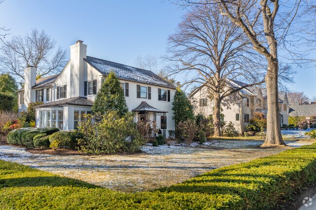 Luxury homes are nestled on the outskirts of the city of West Reading nearby Wyomissing.