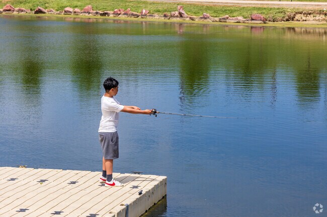 Carpenter Park is a popular destination for fishing, and other outdoor activites.