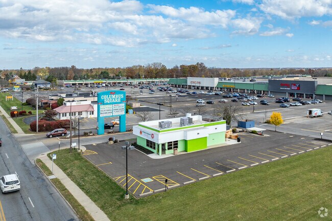 Columbus Square Shopping Center in Northern Woods offers many shopping and dining options.