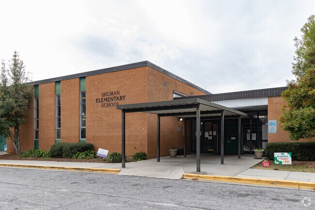 Shuman Elementary School has 506 students in grades 1-5.