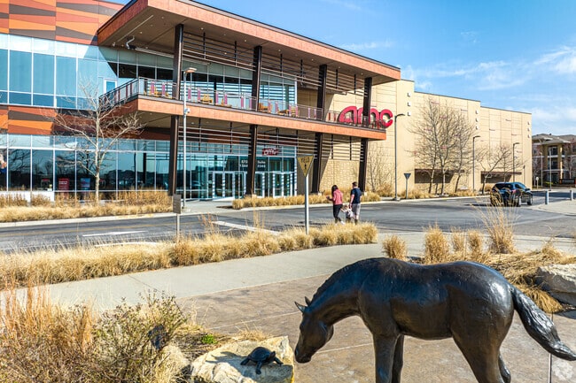 Enjoy a movie at the AMC in Prairiefire minutes from Deer Creek.